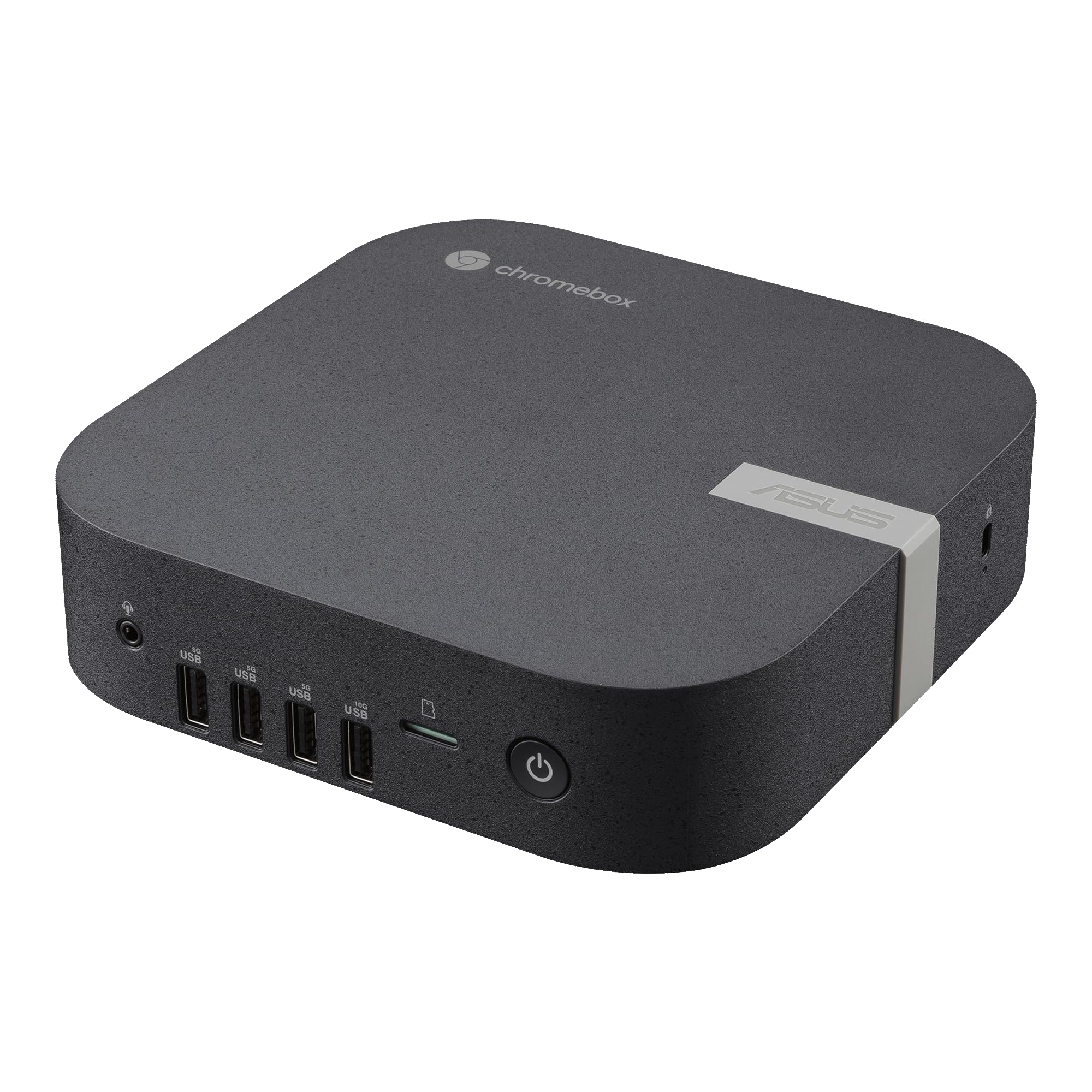 ASUS Chromebox 5a with Intel® Core™ i7-1355U Processor, 16GB DDR5 RAM, 256GB M.2 PCIe G4x4 NVMe SSD, Quad-Display, Wi-Fi 6E & Bluetooth, Gb LAN, USB-C, Chrome OS, VESA Mount