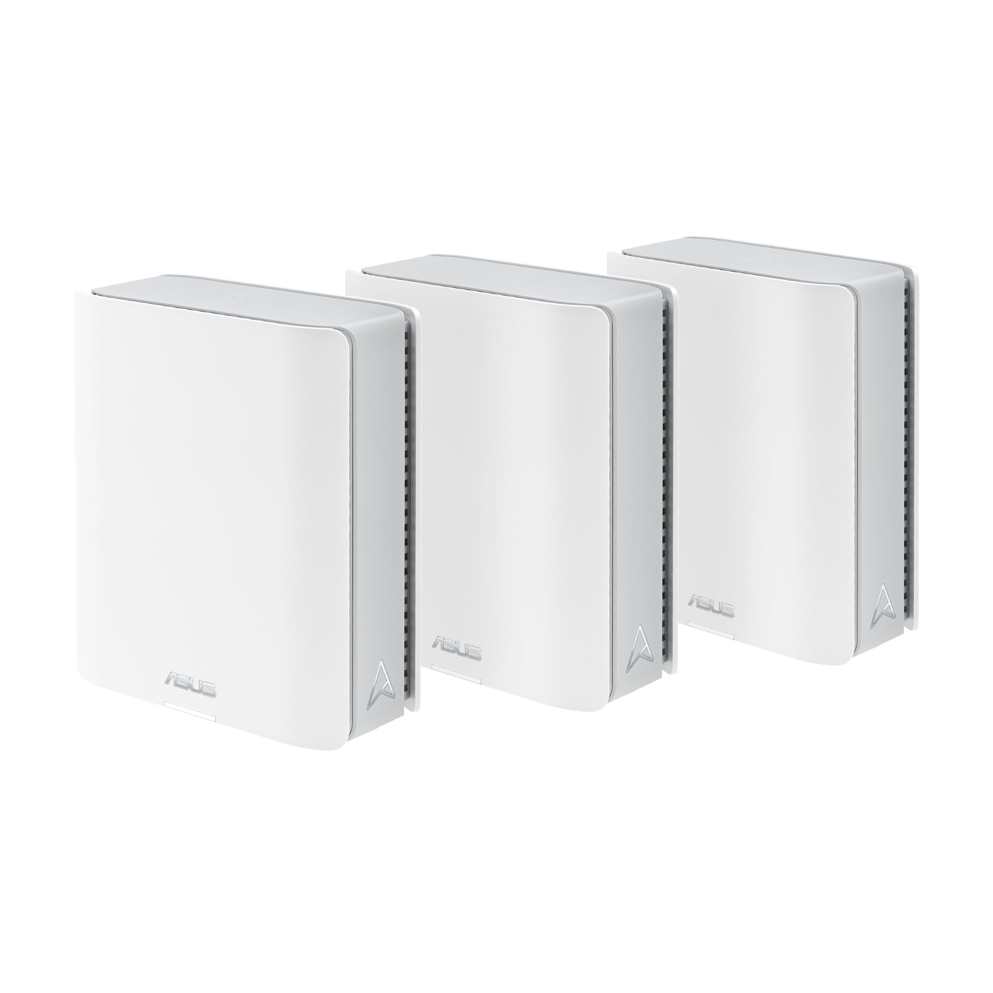 ASUS ZenWiFi BT6 Tri-Band WiFi 7 Mesh, 9.4 Gbps, 7600 sq.ft. (3pk), 2.5G WAN Port, Security and Parental Controls Included, Smart Home Master SSIDs, 4G & 5G Mobile Tethering- BT6 (W-3-PK)