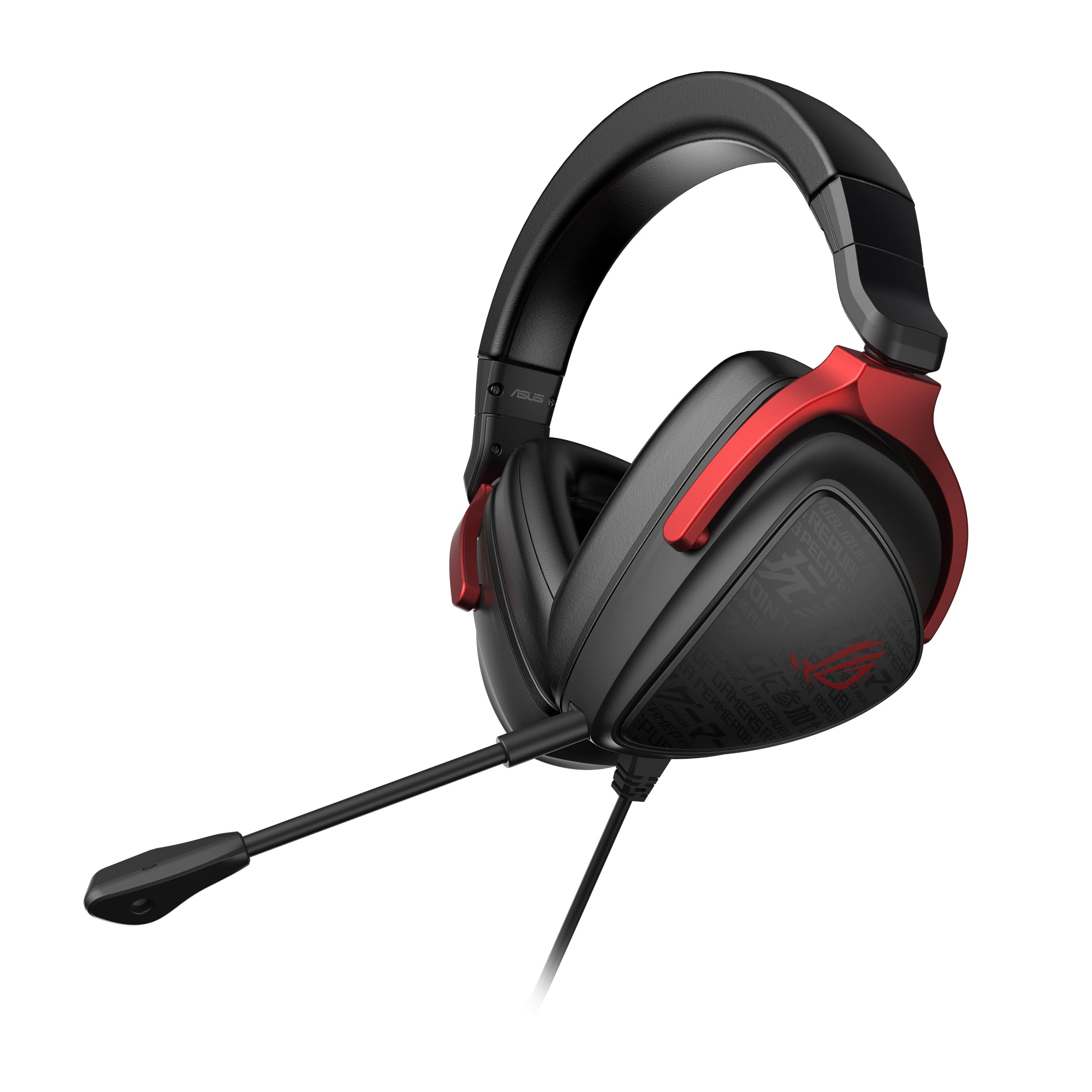 ASUS ROG Delta S Core Wired 3.5mm Gaming Headset with Mic – 40mm Essence Drivers, Virtual 7.1 Surround Sound, Discord-Certified Boom Mic, Lightweight, for PC, PS5, PS4, Xbox, Switch, Mobile - Black