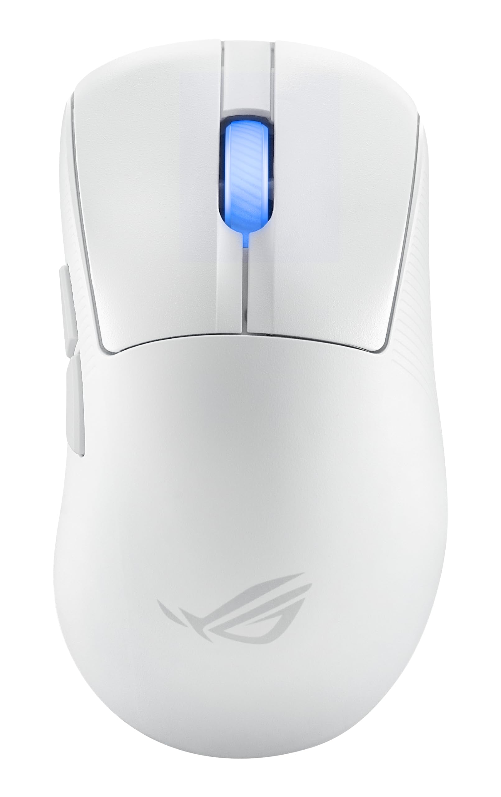 ASUS ROG Keris II Ace Wireless Gaming Mouse – Right-Handed Ergonomic, 54g, Tri-Mode Connectivity, 42K DPI, up to 107Hr Battery, PC/Mac Support - White