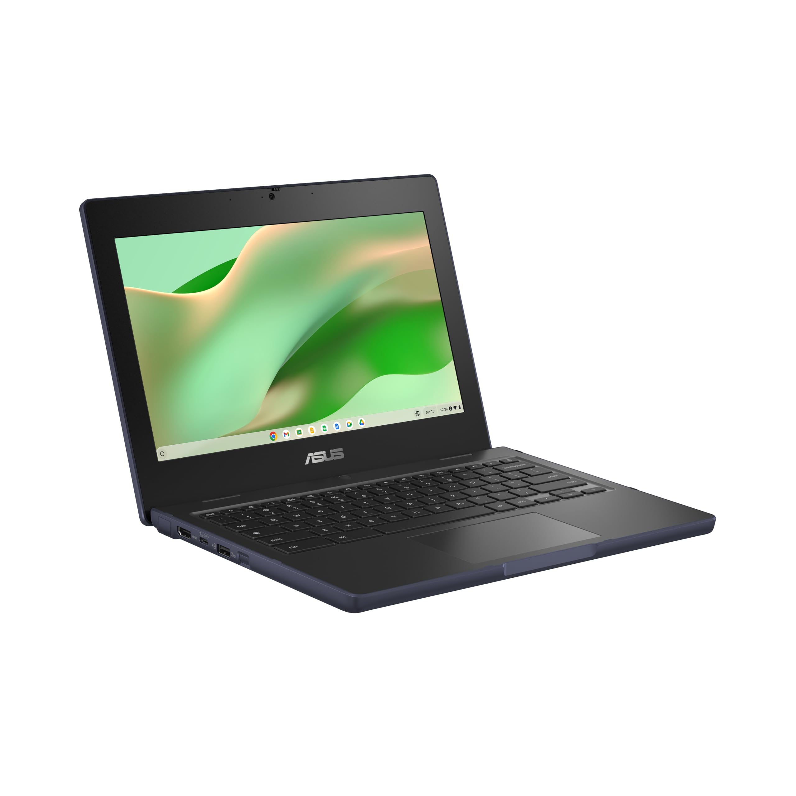 ASUS Chromebook CR11 Ruggedized Laptop, 11.6” Display, Intel Processor N100 Processor, 4GB RAM, 64GB eMMC Storage, Antimicrobial Guard, Spill-Resistant Keyboard, Mineral Grey, CR1104CGA-AS44