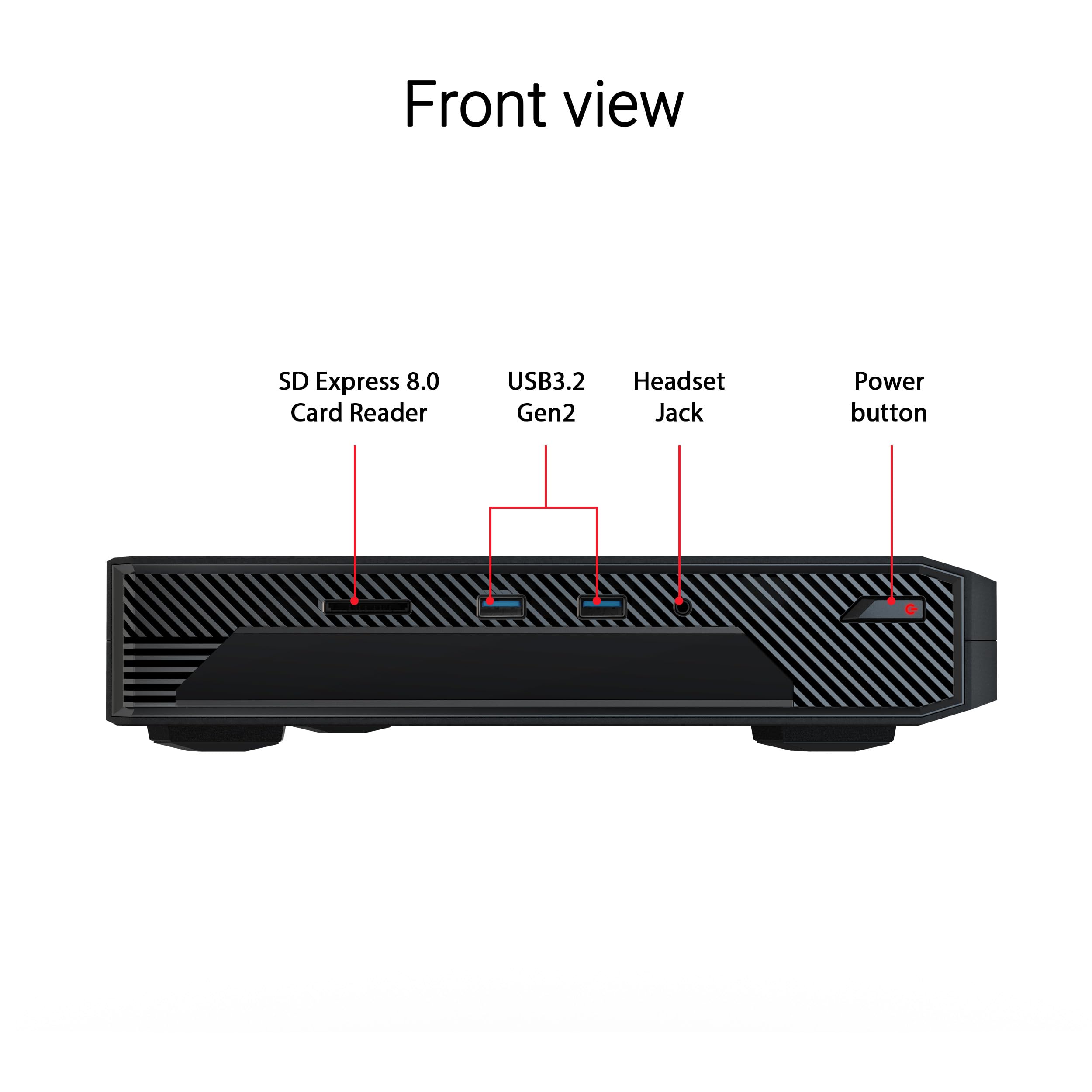 ASUS NUC 14 Performance Barebone, Intel 14th Gen Core Ultra 9 185H, RTX 4070, 64GB DDR5 Support