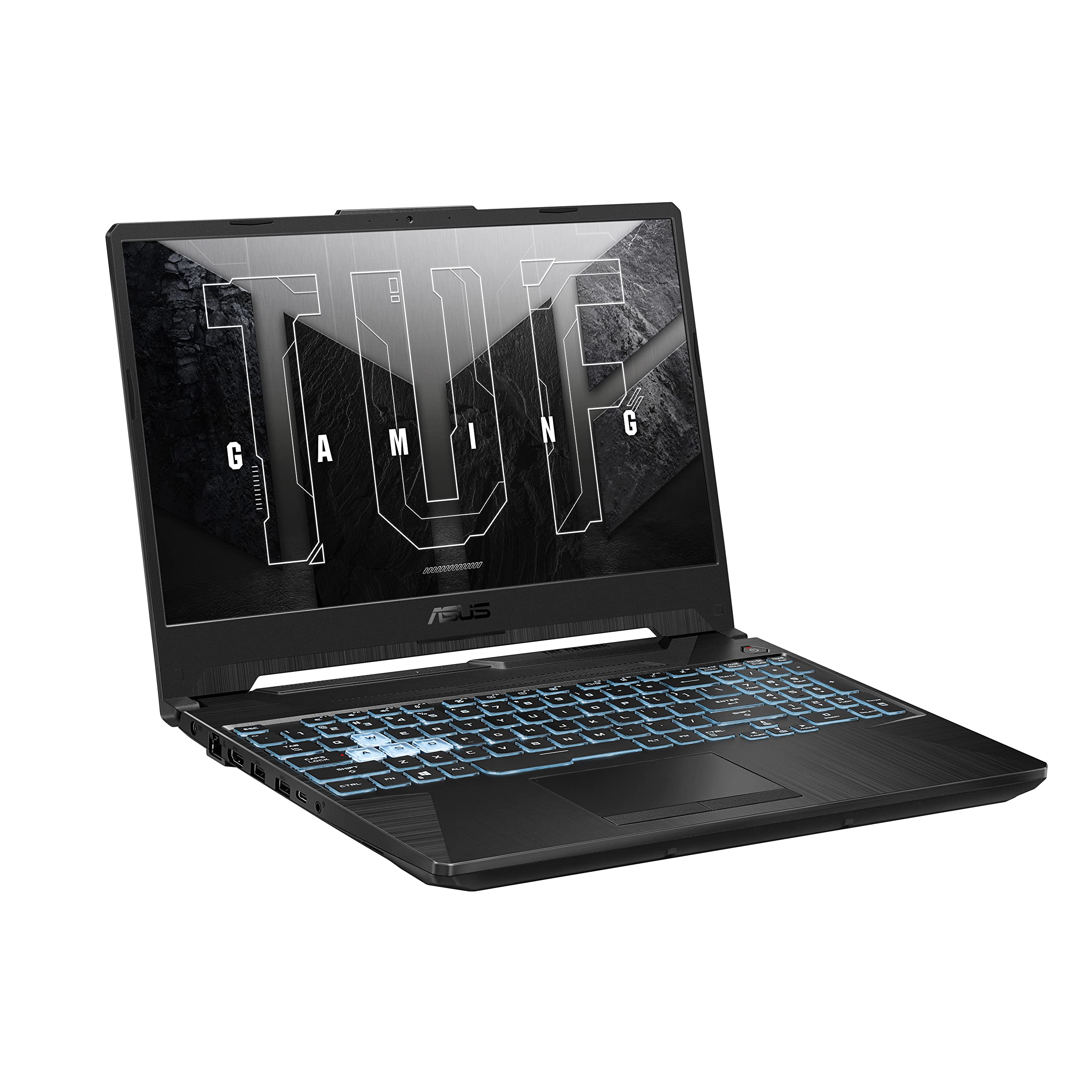 ASUS TUF Gaming A15 Gaming Laptop, 15.6” FHD 144Hz Display, NVIDIA® GeForce RTX™ 2050, AMD Ryzen™ 5 7535HS, 8GB DDR5, 512GB PCIe® Gen4 NVMe™ SSD, Wi-Fi 6, Windows 11, FA506NF-ES51