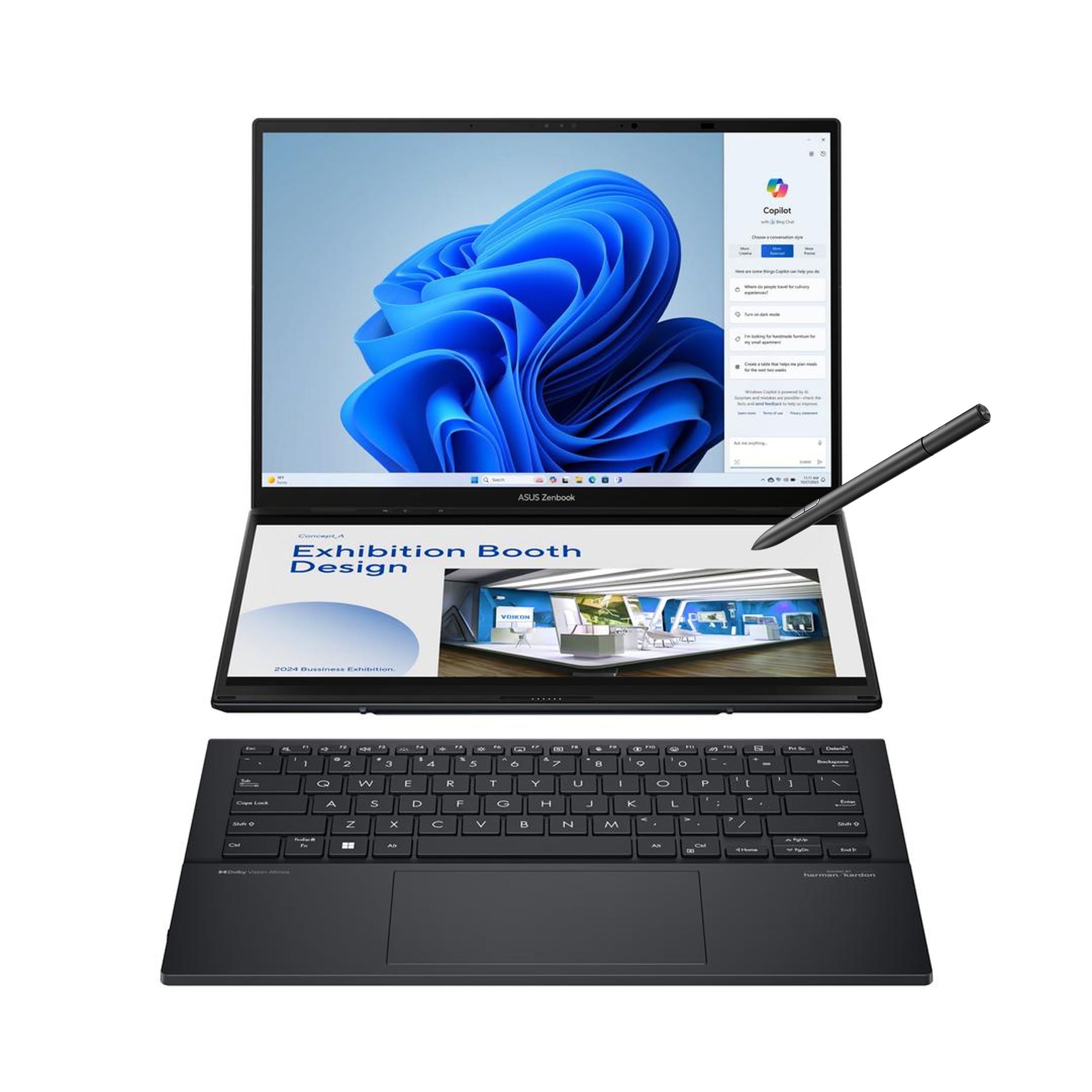 ASUS Zenbook DUO Laptop, Dual 14” OLED 3K 120Hz Touch Display, Evo, Intel Core Ultra 9 285H, Intel Arc Graphics, 32GB RAM, 1TB SSD, Windows 11, UX8406CA-PS99T 1 ASUS Zenbook DUO Laptop, Dual 14” OLED 3K 120Hz Touch Display, Evo, Intel Core Ultra 9 285H, Intel Arc Graphics, 32GB RAM, 1TB SSD, Windows 11, UX8406CA-PS99T