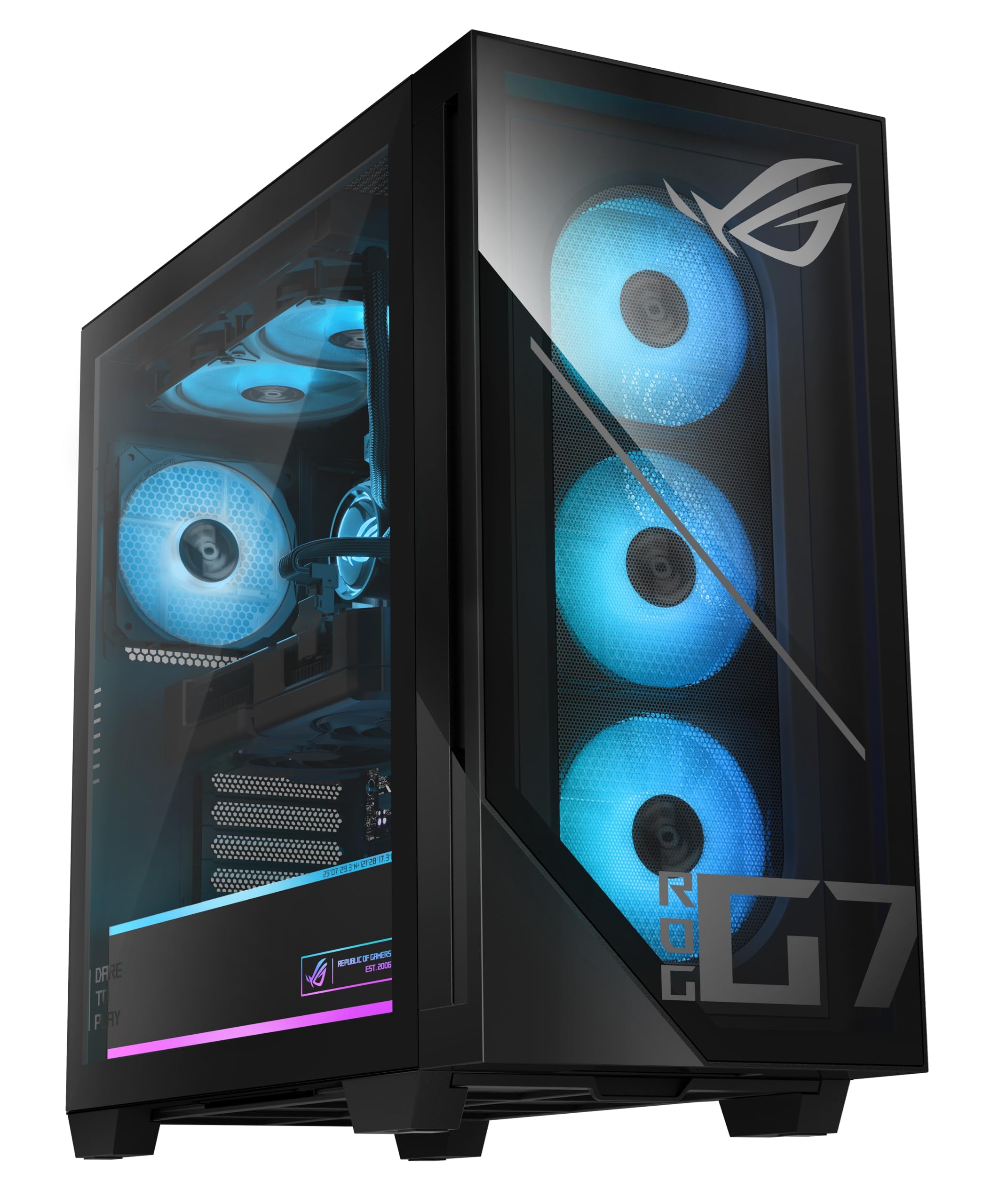 Asus ROG G700 Gaming Desktop Computer Intel Core Ultra 9 285K 64 RAM 2TB SSD NVIDIA GeForce RTX 5090 Black